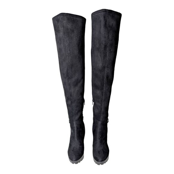 NWOB GUESS Cilantro 2 Over The Knee Platform Boot Size 6M - Picture 4 of 10